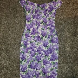 Bernie Dexter Lilac wiggle dresa